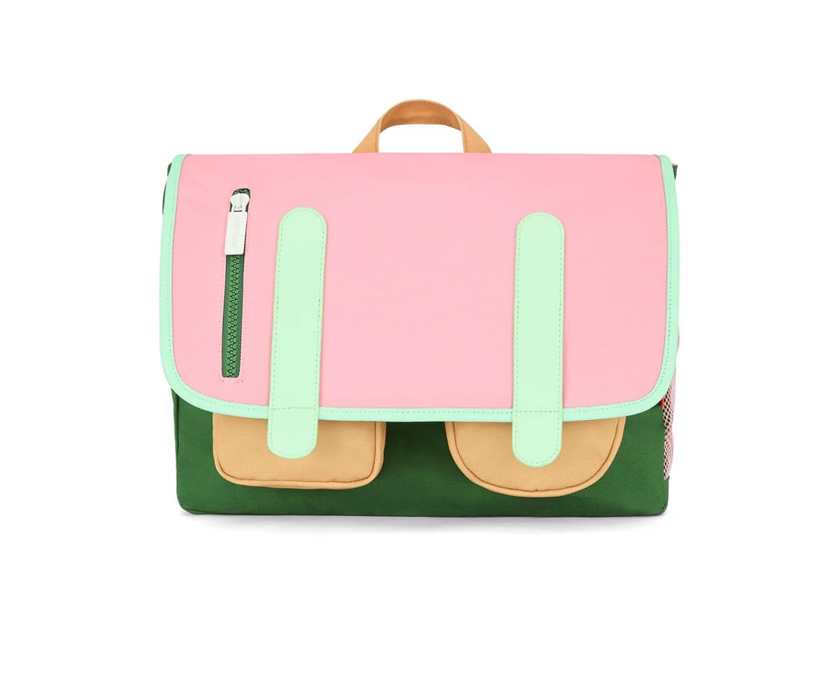 Mochila Escolar Mini Solapa Bubblegum