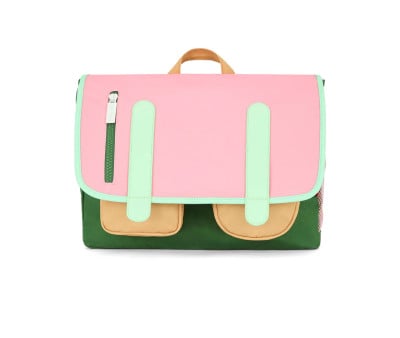 Mochila Escolar Mini Solapa Bubblegum