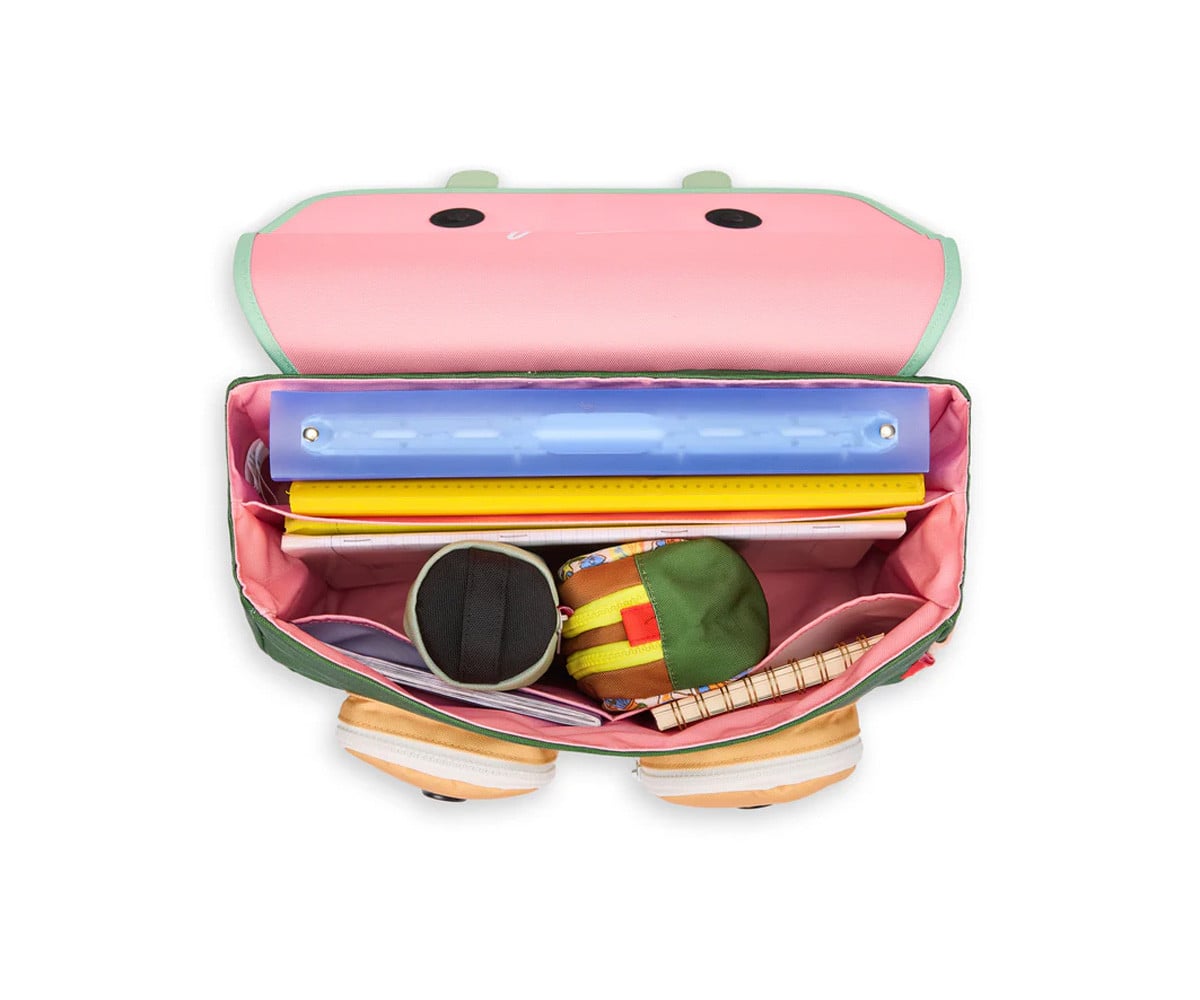 Mochila Escolar Mini Solapa Bubblegum