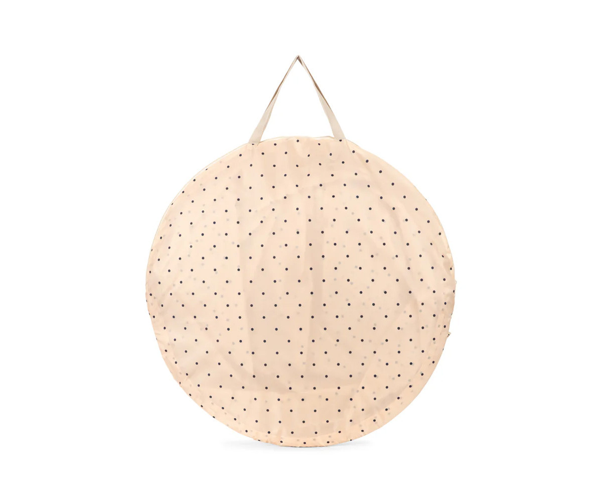 Carpa de Playa Pop-Up Protección Solar Navy Dot
