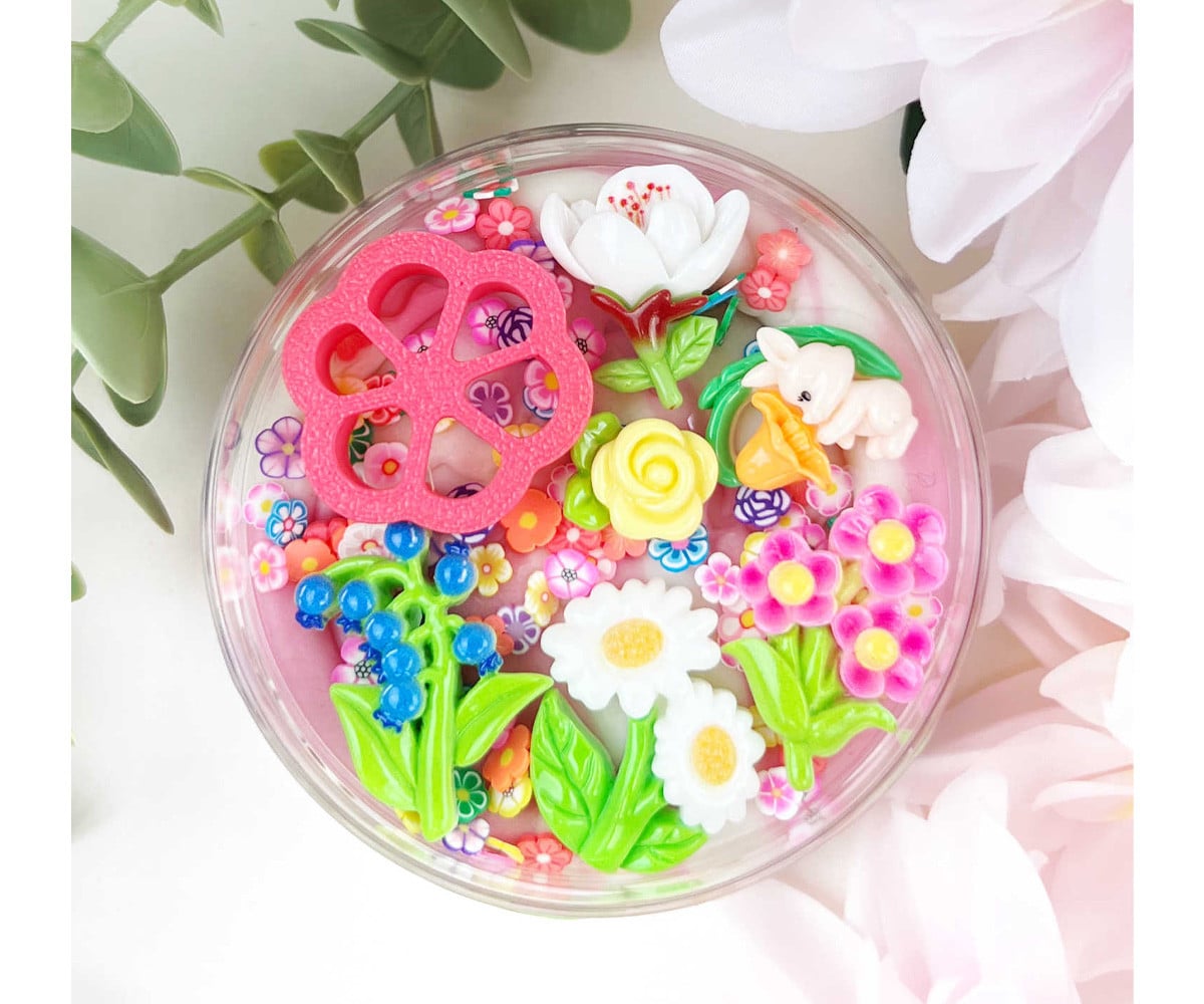 Pâte Sensorielle Flower Garden Surprise Pot