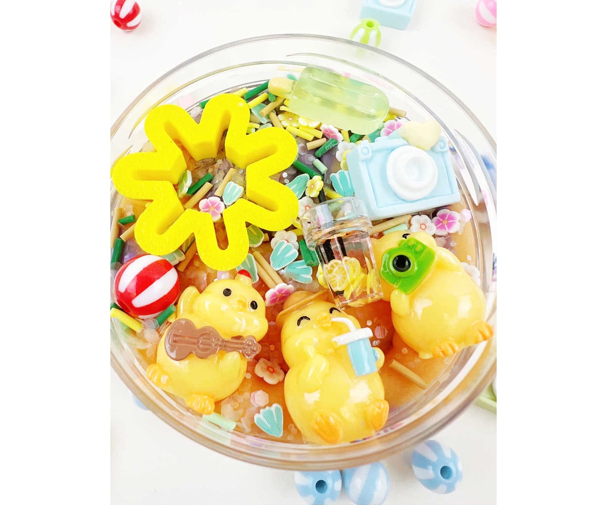 Pâte Sensorielle Duckies on Holiday Surprise Pot