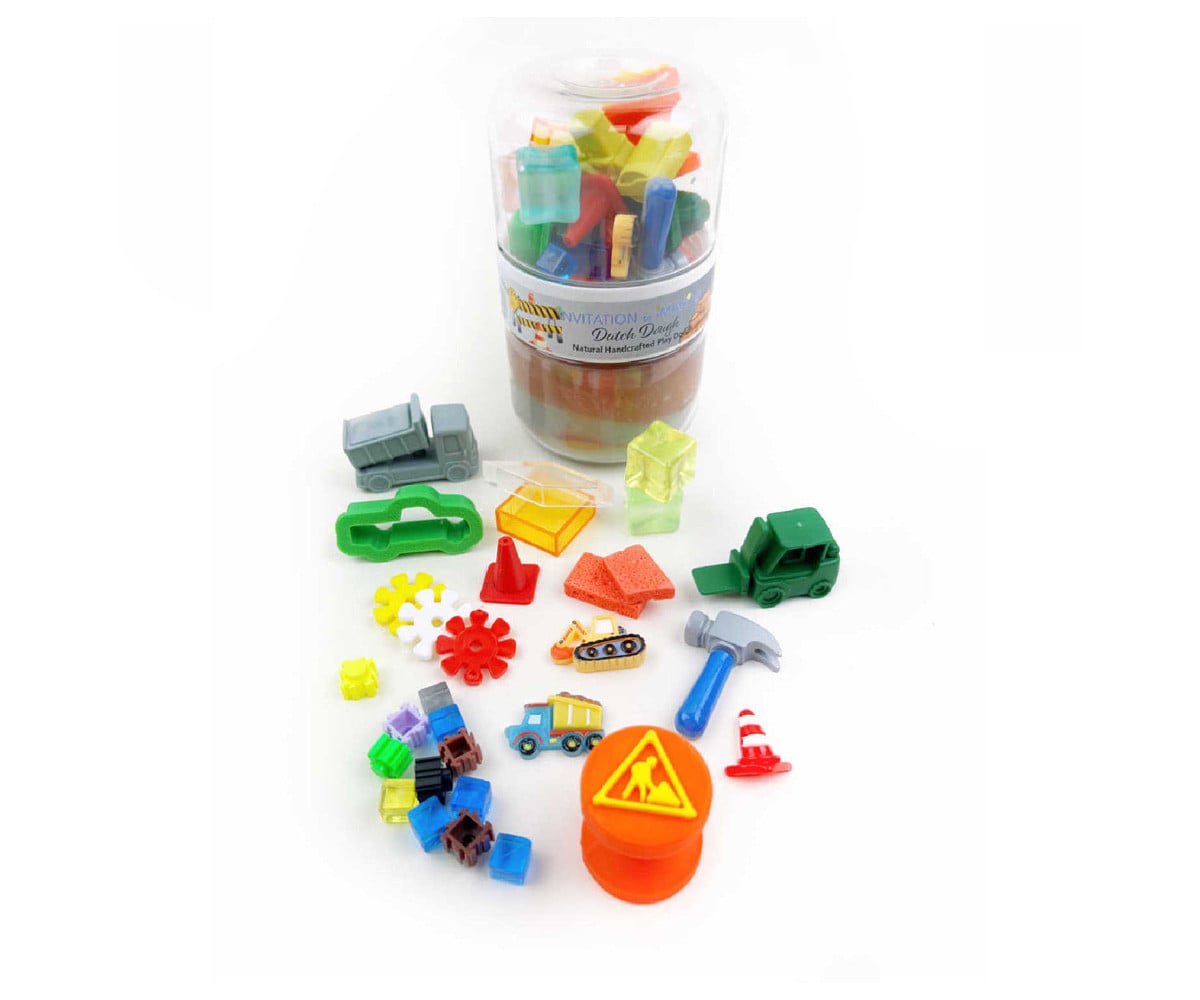 Pâte Sensorielle Build It Construction Play Pot