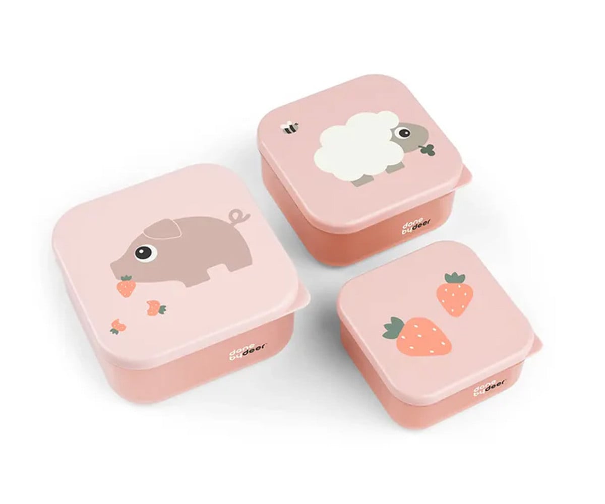 Set 3 Scatoline Snack Tiny Farm Powder