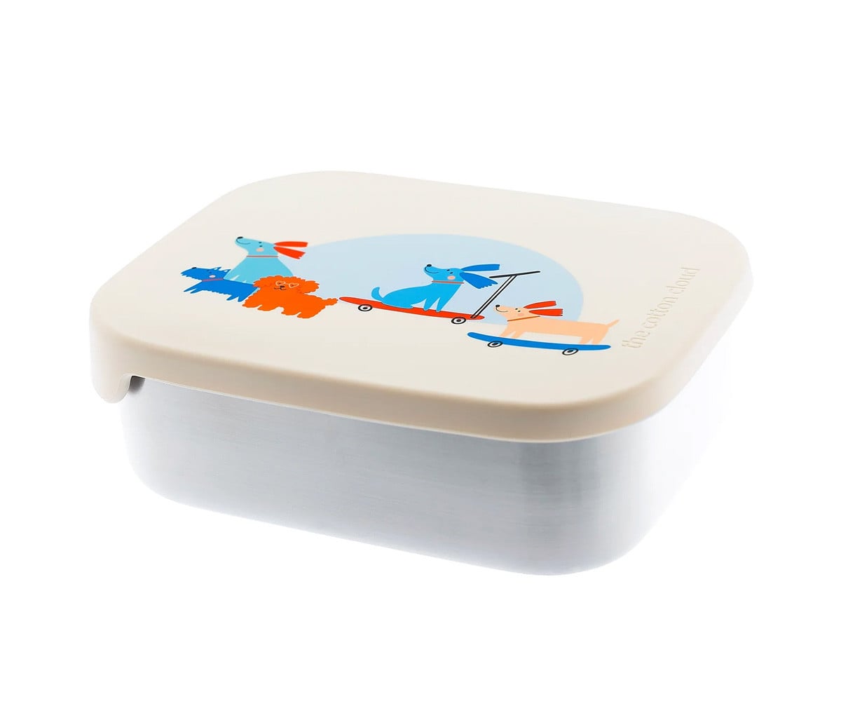 Lunch Box Acciaio con Vaschetta Woof Gang