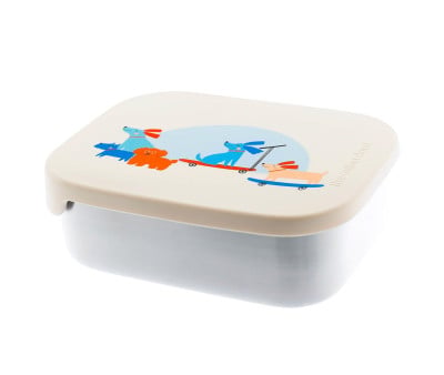 Lunch Box Acciaio con Vaschetta Woof Gang