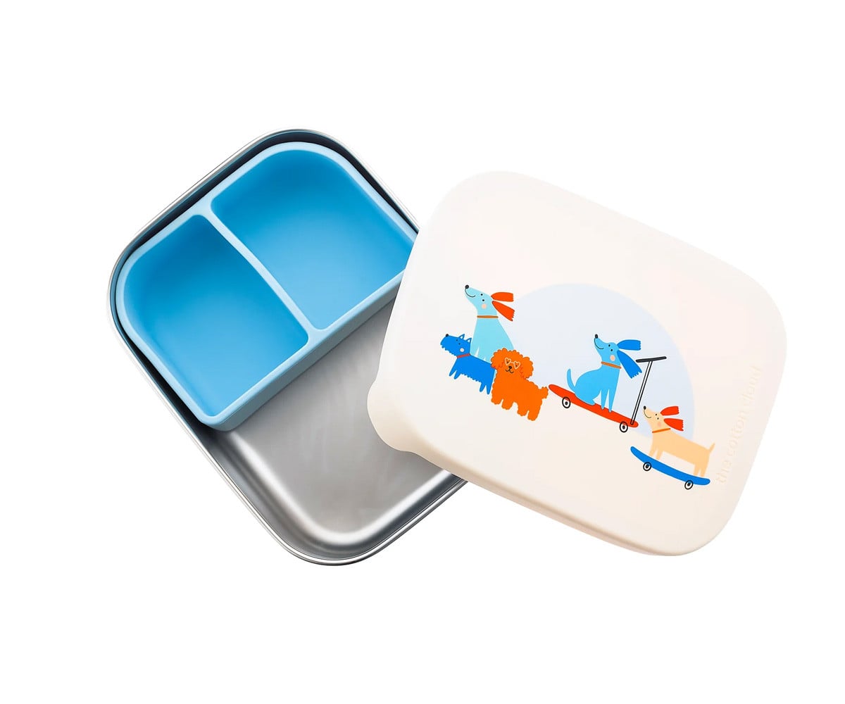 Lunch Box Acciaio con Vaschetta Woof Gang