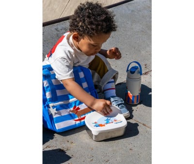 Lunch Box Acciaio con Vaschetta Woof Gang