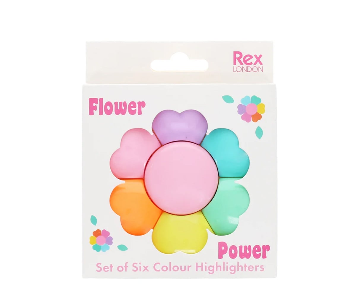 Set de Subrayadores Flower Power
