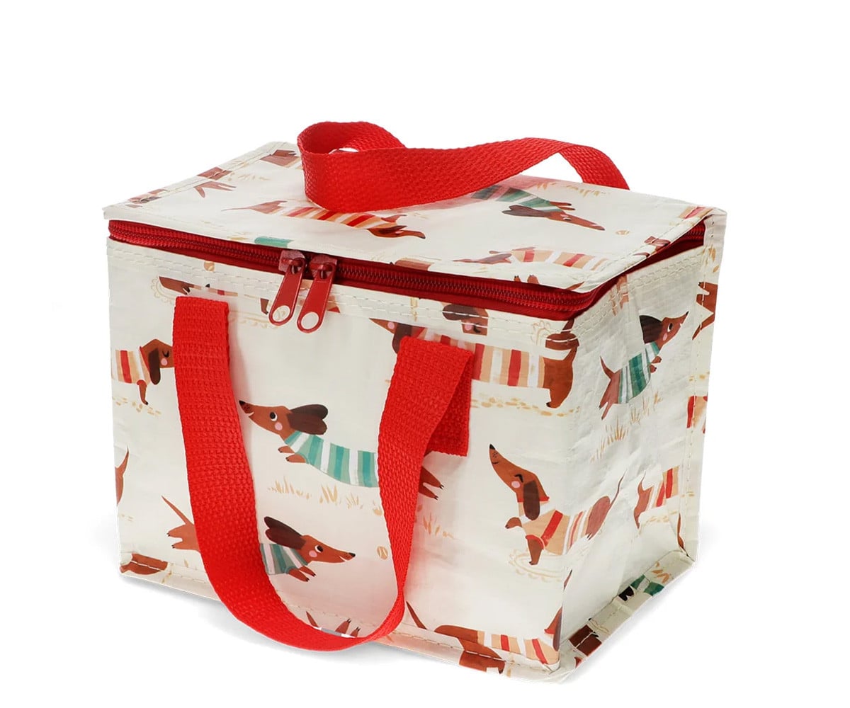 Lunch Bag Sausage Dog Personalizzabile