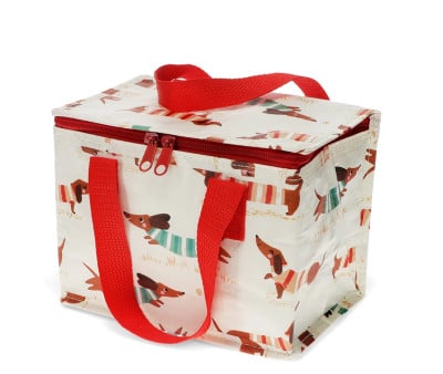 Lunch Bag Sausage Dog Personalizzabile