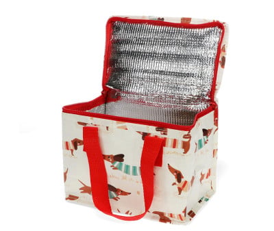 Lunch Bag Sausage Dog Personalizzabile