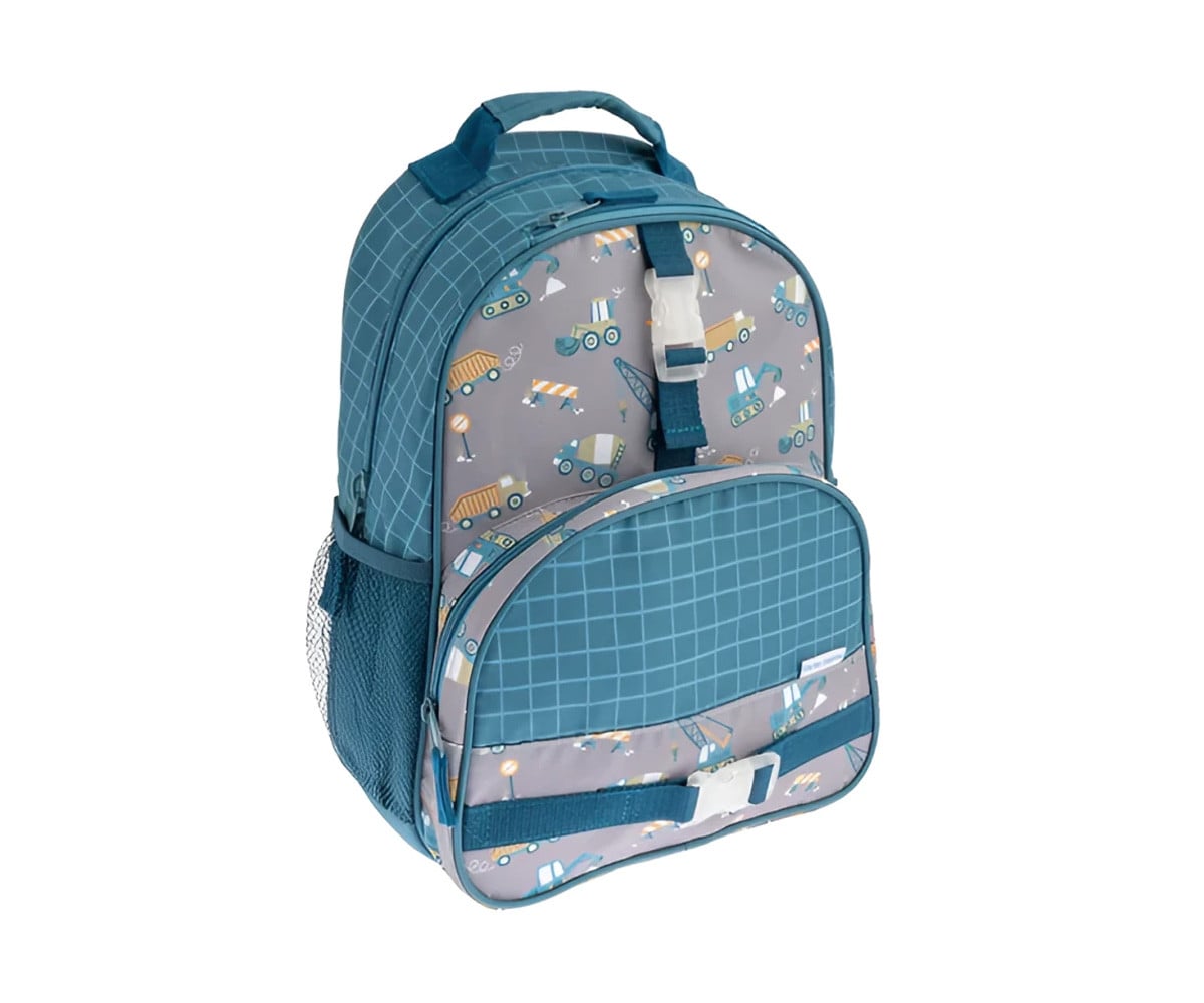 Customizable All Over Construction School Backpack