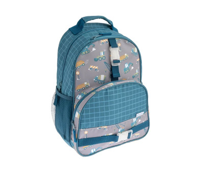 Customizable All Over Construction School Backpack