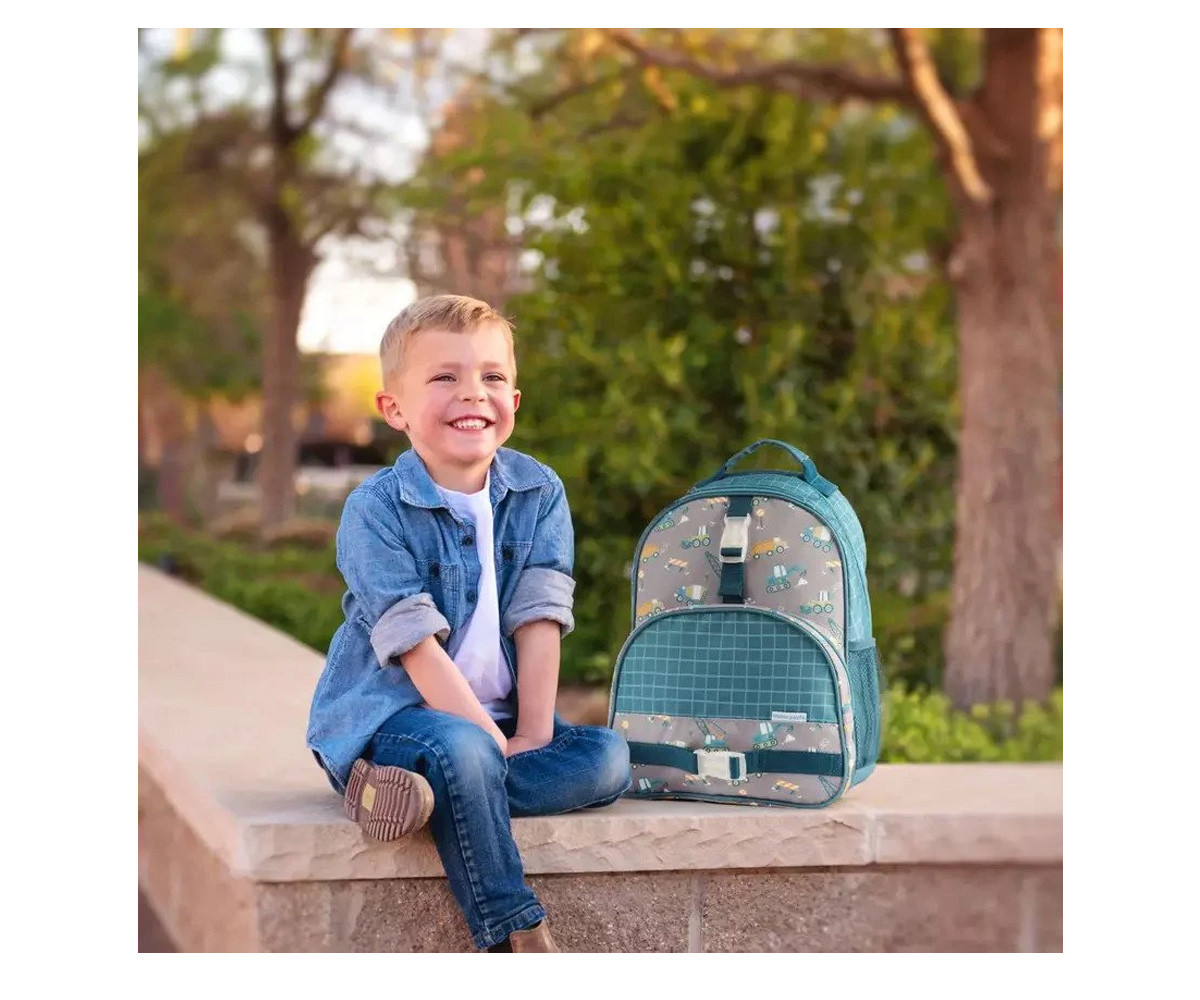 Customizable All Over Construction School Backpack