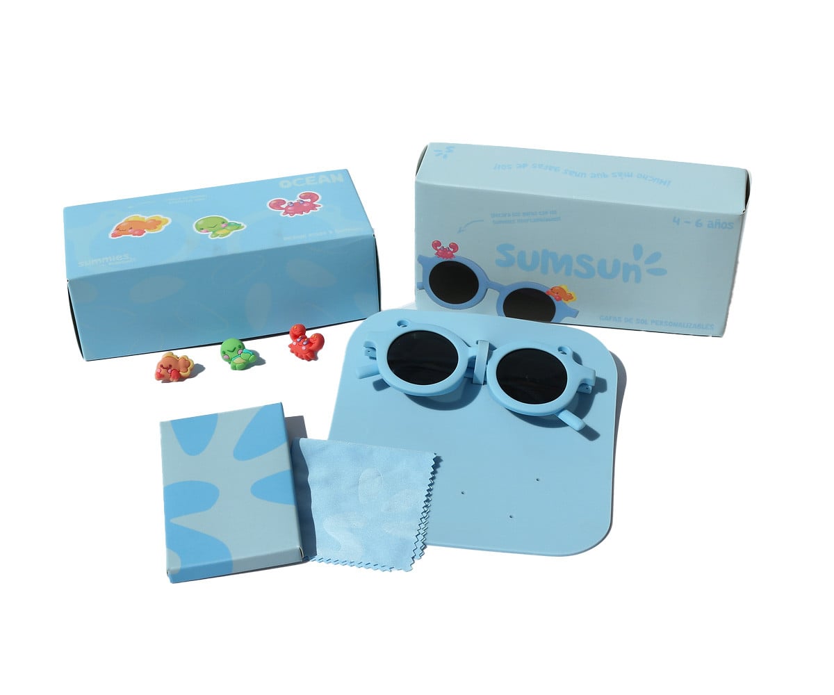 Occhiali da Sole Flessibili Personalizzabili Starter Ocean (4 a 6 anni)