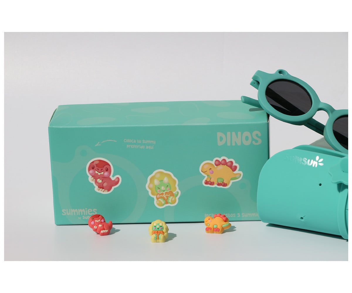 Occhiali da Sole Flessibili Personalizzabili Starter Dinos (4 a 6 anni)