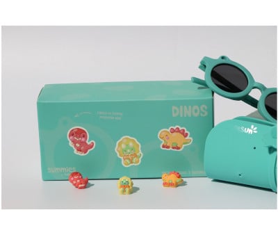 Occhiali da Sole Flessibili Personalizzabili Starter Dinos (4 a 6 anni)