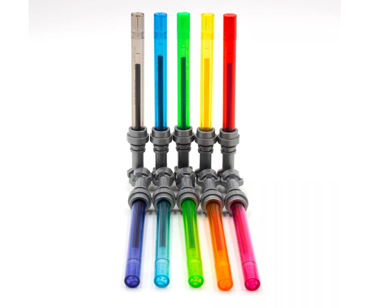 10 canetas de gel LEGO® Stars Wars Lightsabre