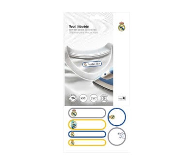 Etichette Termoadesive per Vestiti Real Madrid