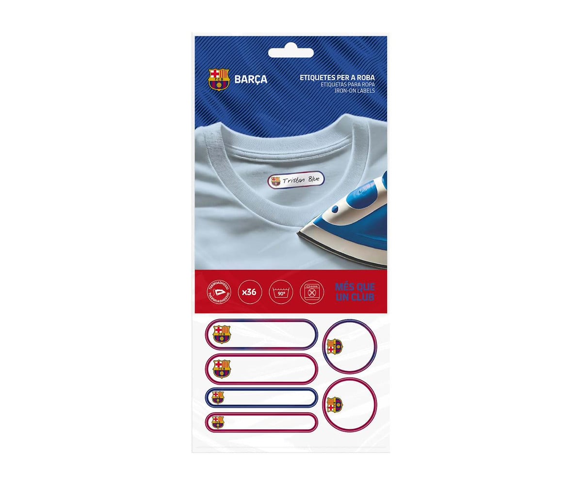 Etichette Termoadesive per Vestiti FC.Barcelona