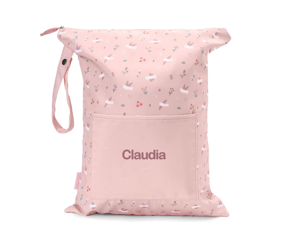 Borsa Impermeabile Grande Tutete Blossom Birds Personalizzabile