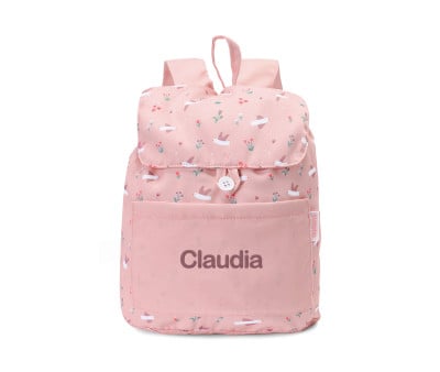 Zaino Piccolo Tela Tutete Blossom Birds Personalizzabile