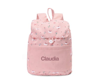 Zaino Piccolo Tela Tutete Blossom Birds Personalizzabile