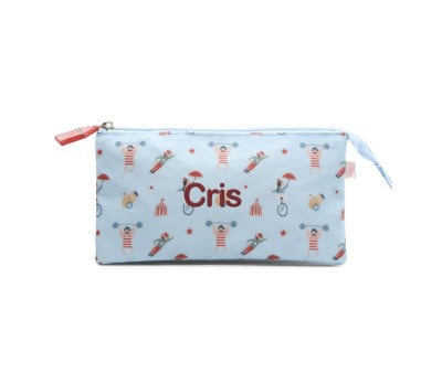 Astuccio Tris Scuola Tutete Circus Show Personalizzabile