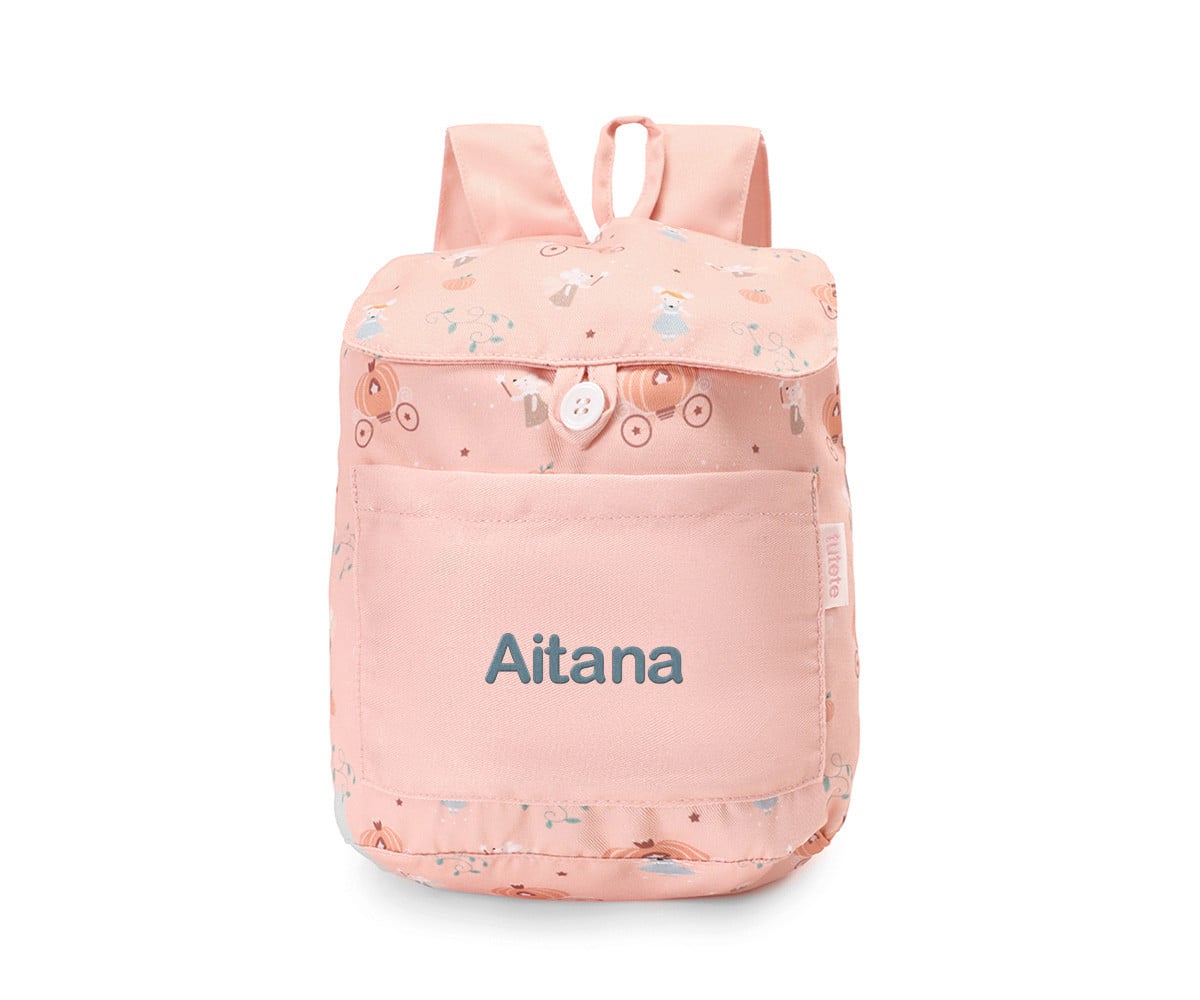 Mochila Tela Pequeña Mouse Fairies Personalizable