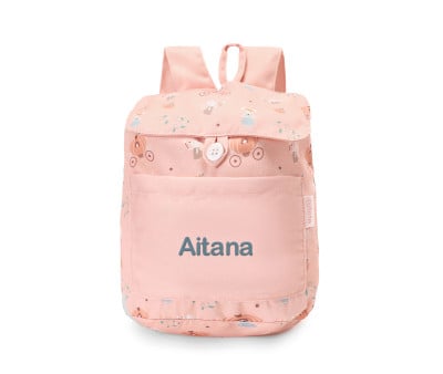 Mochila Tela Pequeña Mouse Fairies Personalizable