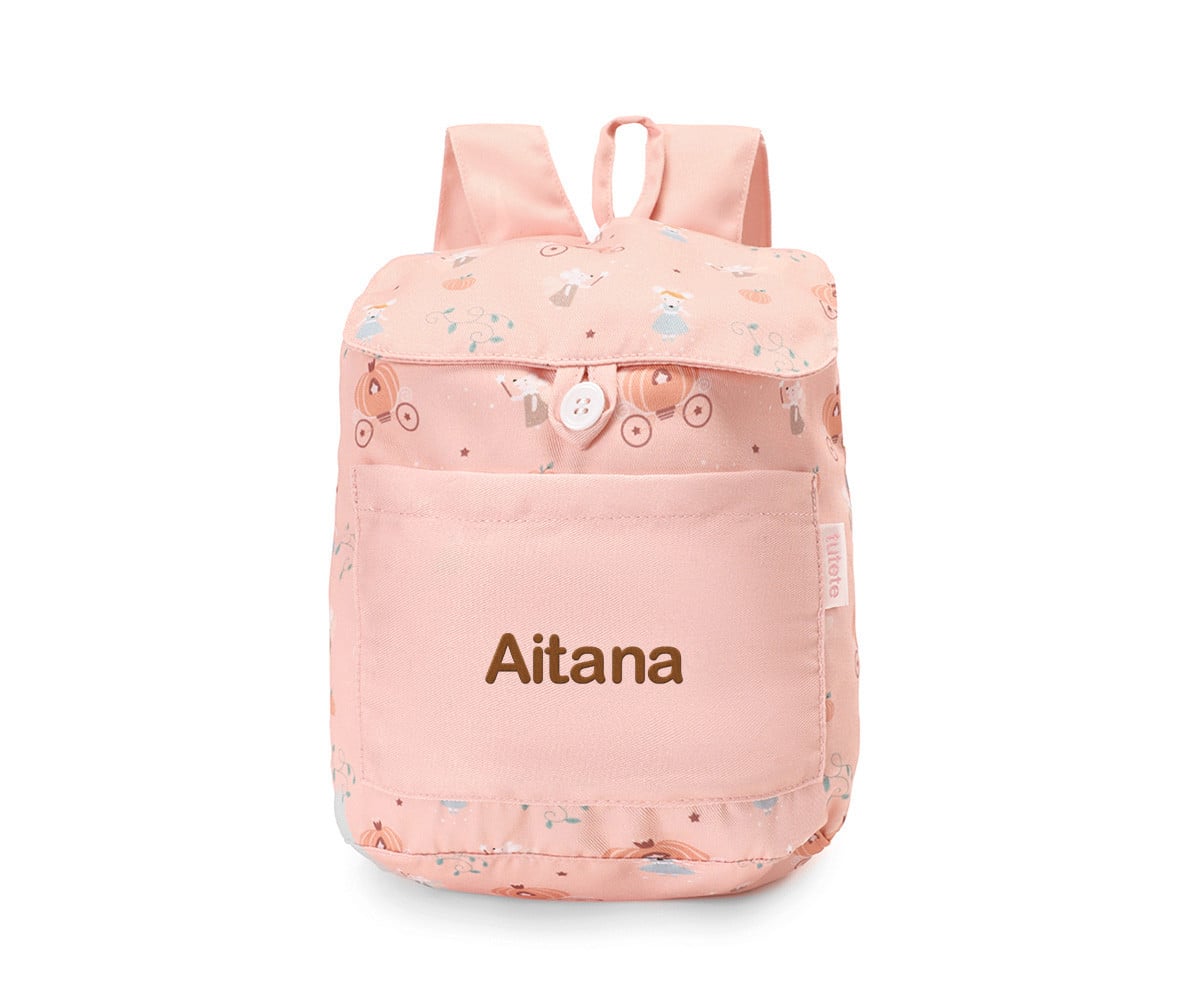 Mochila Tela Pequeña Mouse Fairies Personalizable