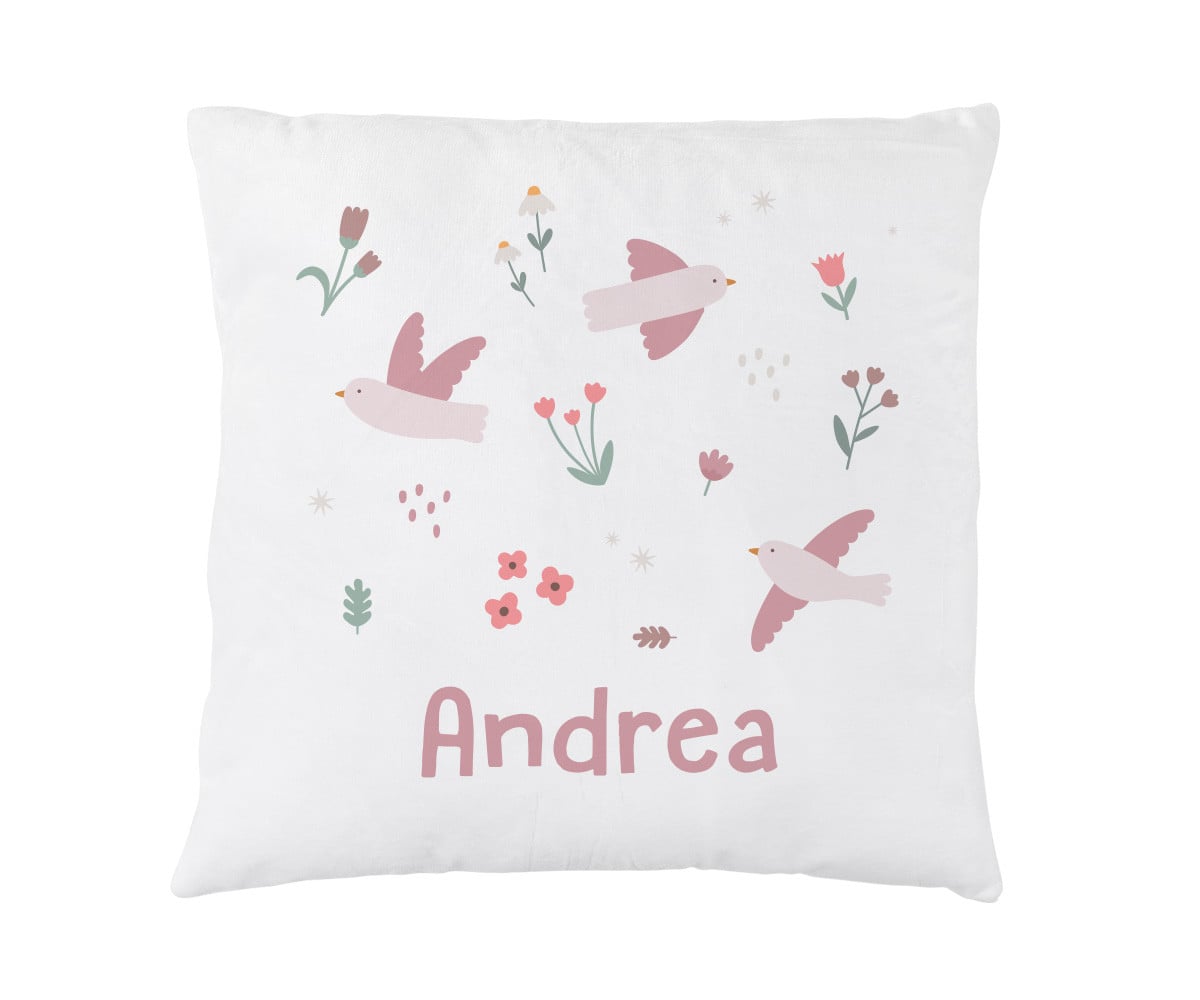 Cojín Personalizado Blossom Birds