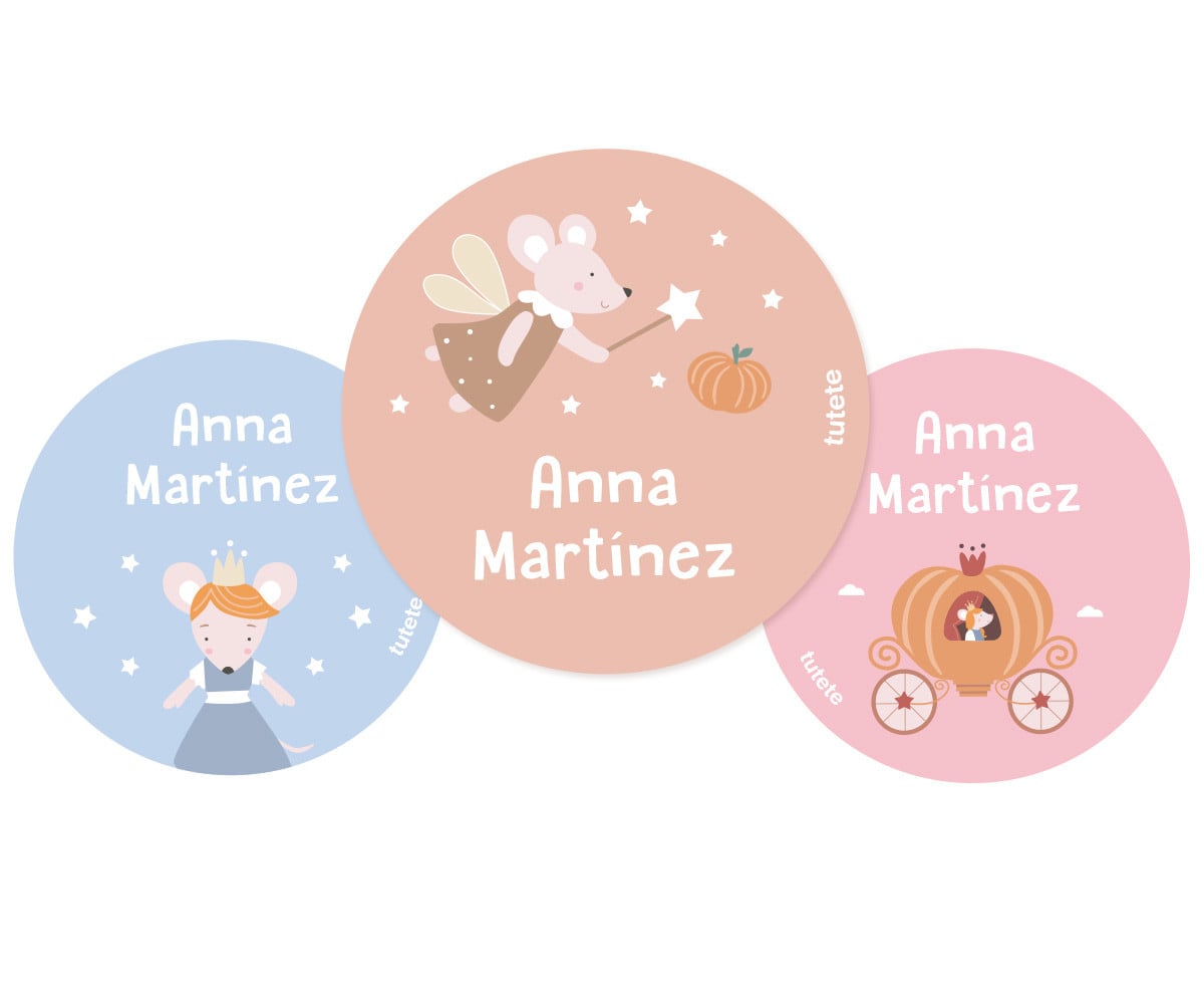 Pack 3 Pins Personalizadas Mouse Fairies