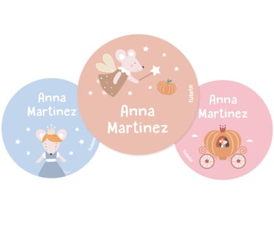 Pack 3 Chapas Personalizadas Mouse Fairies
