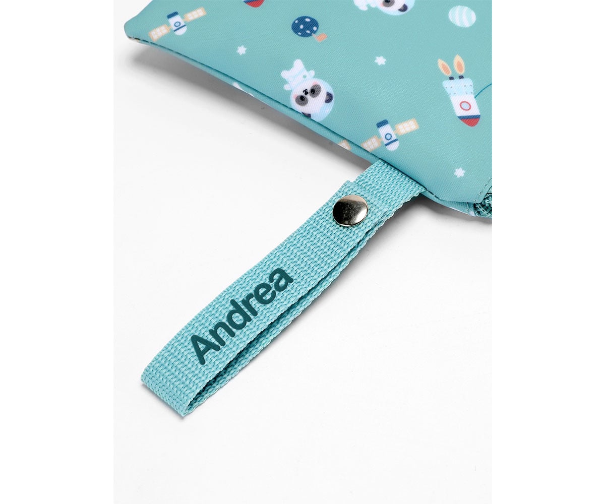 Funda para Bocadillo Pandas in Space Personalizable
