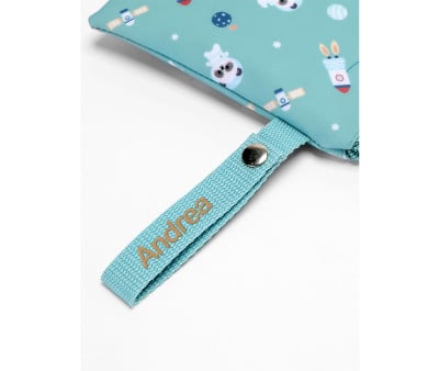 Funda para Bocadillo Pandas in Space Personalizable