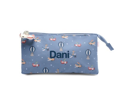 Estojo com 3 Compartimentos Personalizável Planes