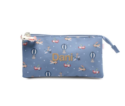 Estojo com 3 Compartimentos Personalizável Planes