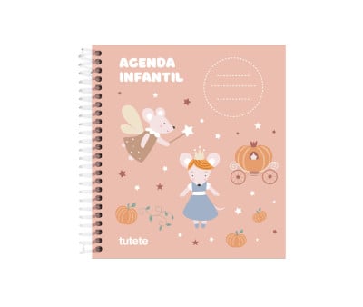 Pequeña Agenda Guardería Personalizable Mouse Fairies