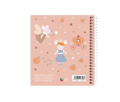 Pequeña Agenda Guardería Personalizable Mouse Fairies