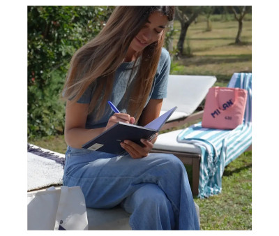 Cuaderno A5 con Tapa Dura Azul MILAN 340 Since 1918