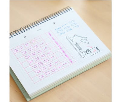 Cuaderno A5 con Tapa Dura Verde MILAN 340 Since 1918