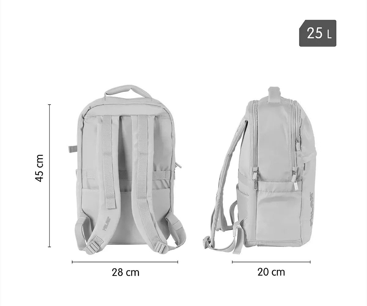 Zaino Scuola Personalizzabile Shadow Grey