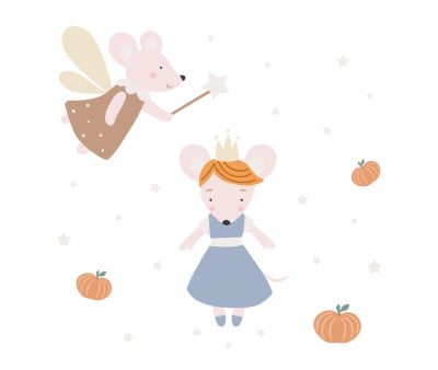 Diseño Mouse Fairies Mochila Solid Lavender