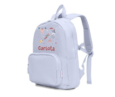 Mochila Solid Color Sky Personalizada Circus Show