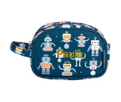 Neceser Infantil Robots Personalizable