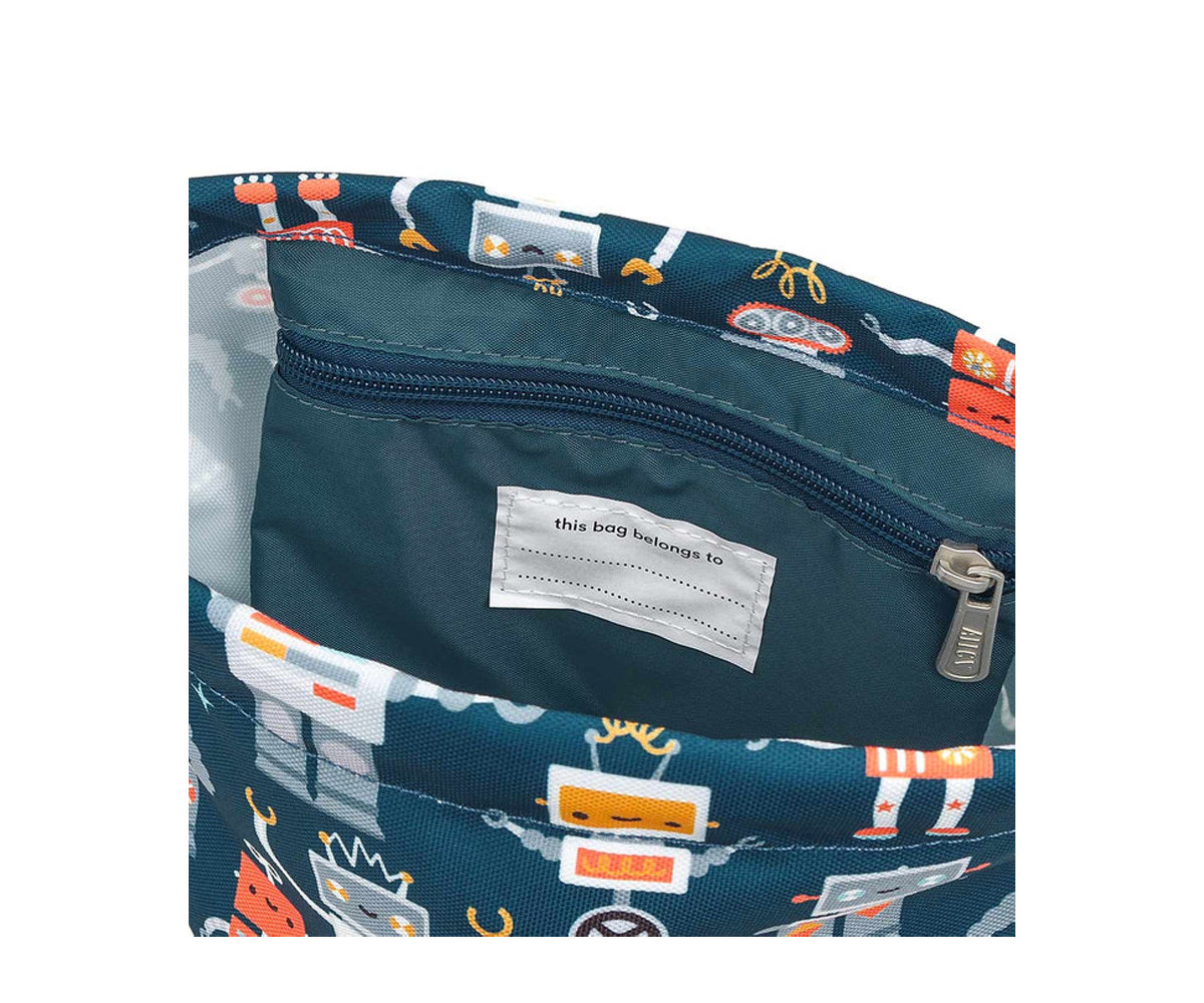 Mochila Saco Robots Personalizable