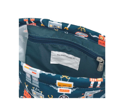 Mochila Saco Robots Personalizable