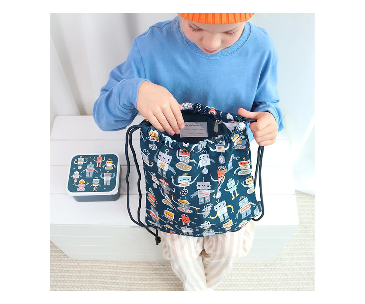 Mochila Saco Robots Personalizable